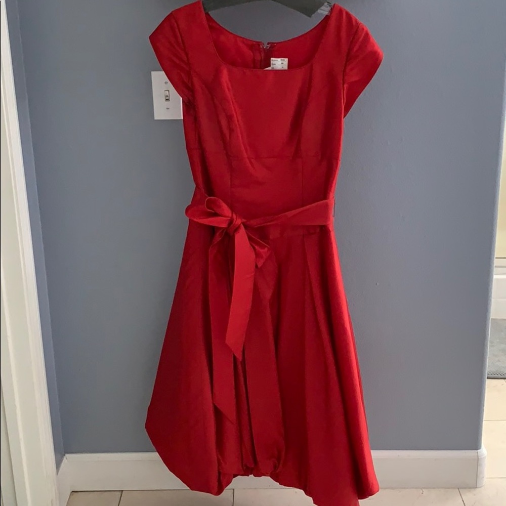 Red Semiformal Dress